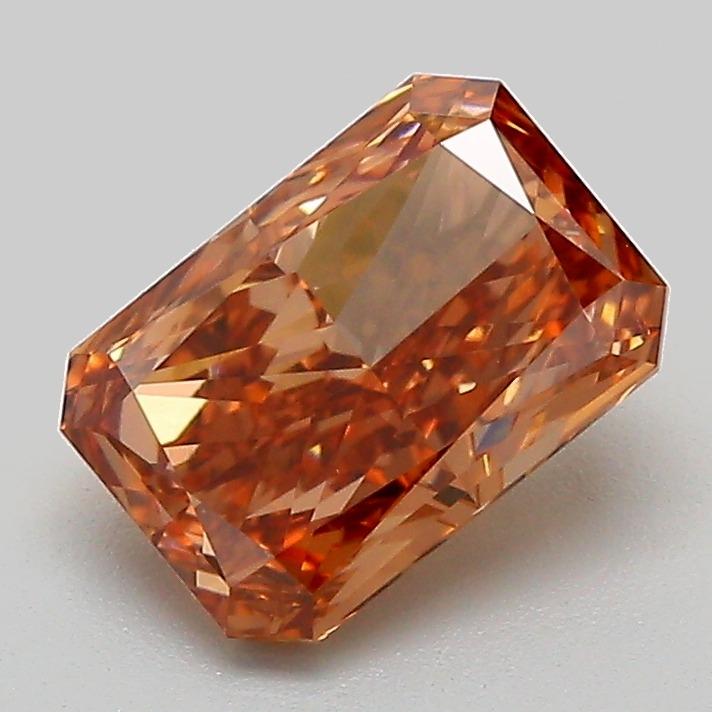 1.51 Ct. Fancy  Brown Radiant Lab Grown Diamond