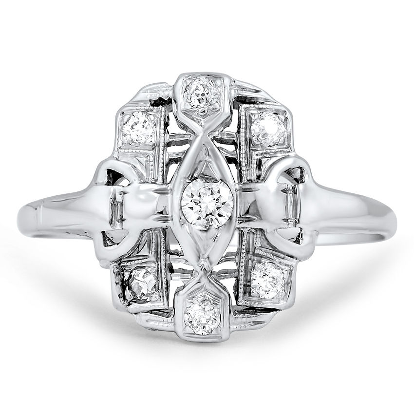 Retro Diamond Vintage Ring