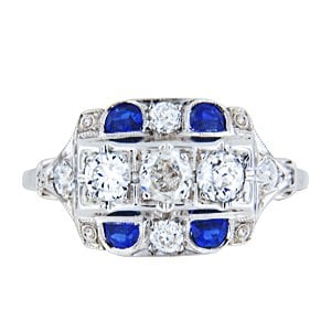 Art Deco Diamond Vintage Ring