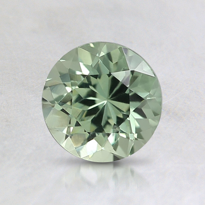 6mm Unheated Green Round Sapphire