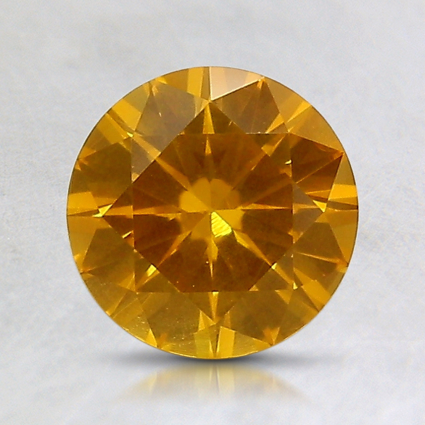 7mm Yellow Round Sapphire