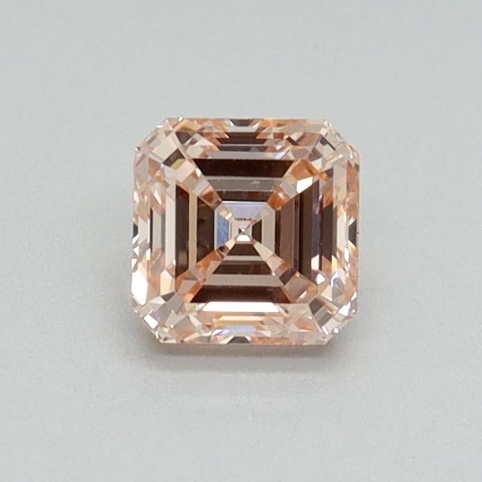 0.50 Ct. Fancy Intense Pink Asscher Lab Grown Diamond
