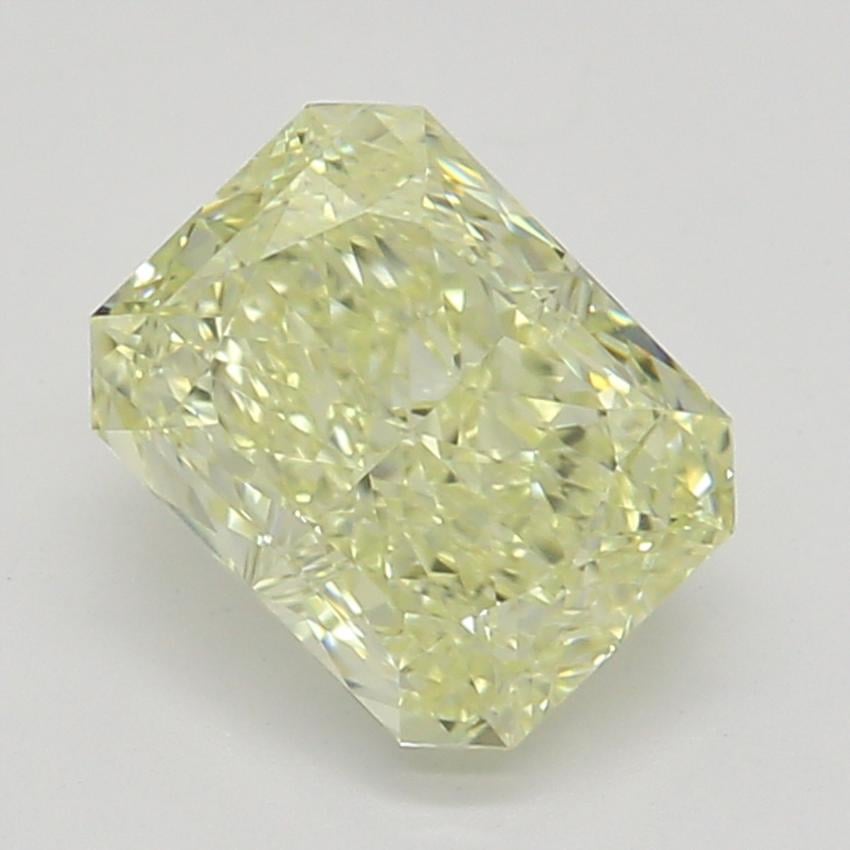 0.73 Ct. Fancy Light Yellow Radiant Diamond