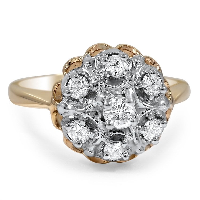 Retro Diamond Vintage Ring