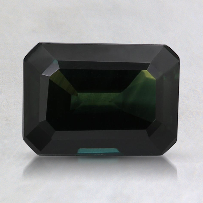 7.9x5.7mm Unheated Blue Emerald Sapphire