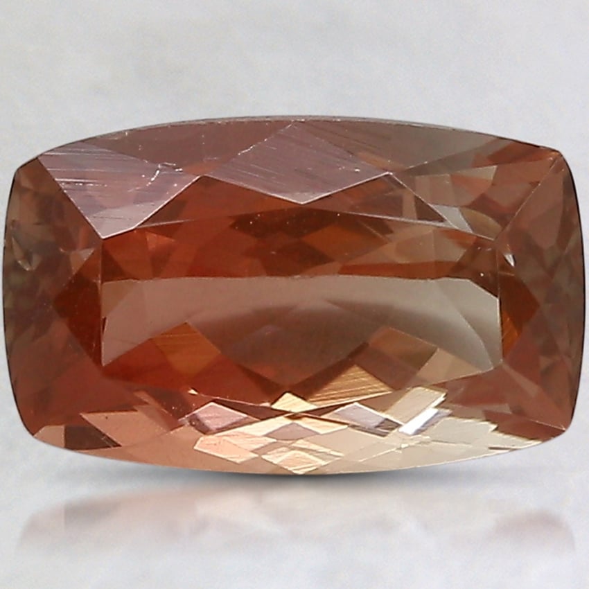 10x6.1mm Unheated Bi-Color Cushion Oregon Sunstone