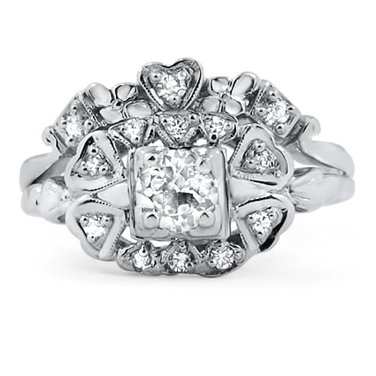 Retro Diamond Vintage Ring