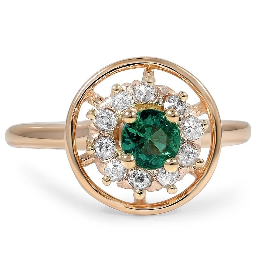 Retro Garnet Vintage Ring