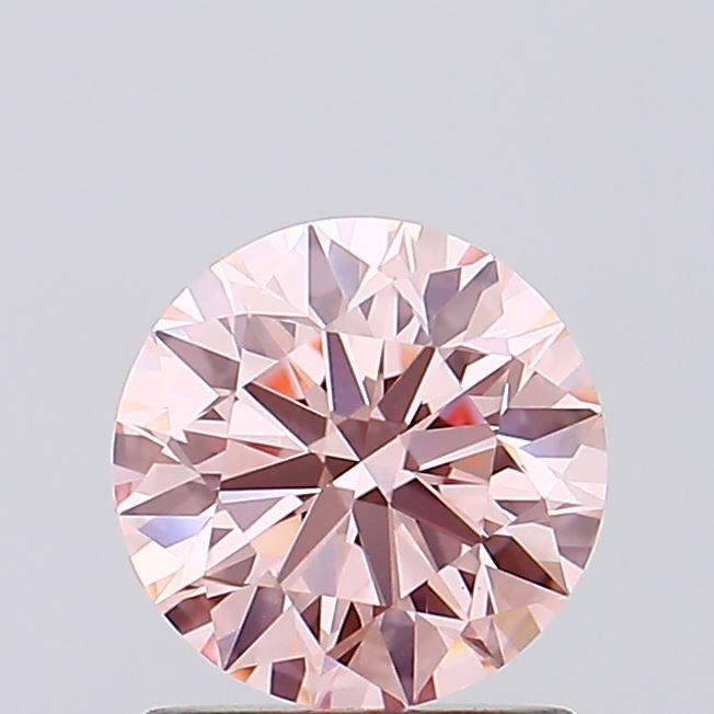 1.05 Ct. Fancy Vivid Pink Round Lab Grown Diamond