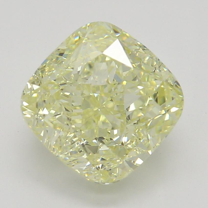 1.70 Ct. Fancy Light Yellow Cushion Diamond