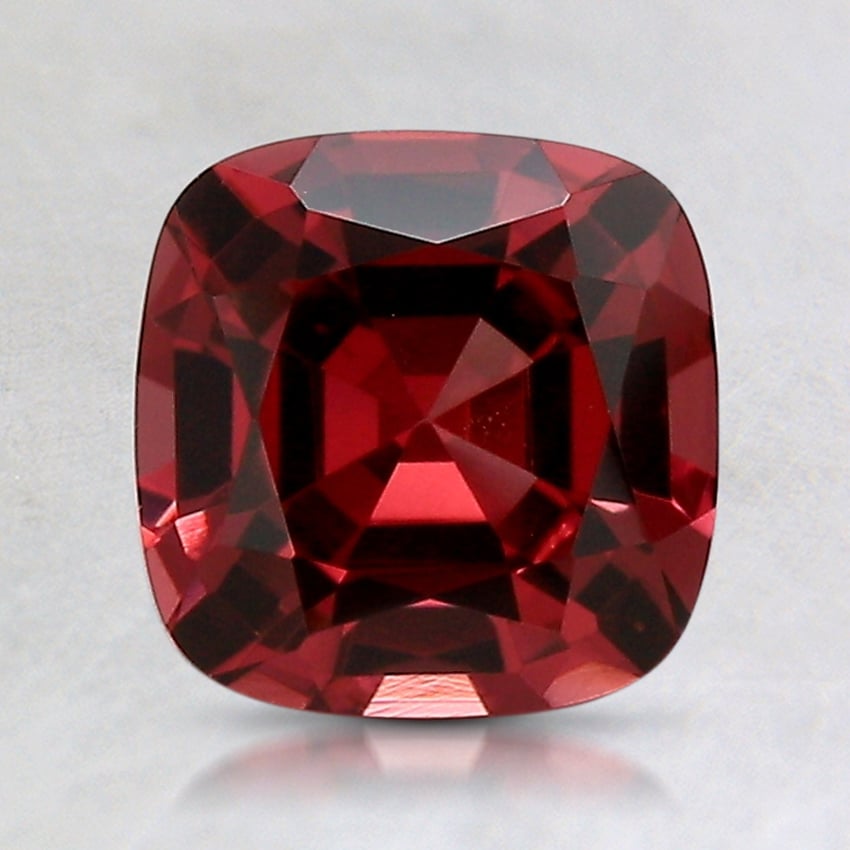 7mm Peach Cushion Garnet