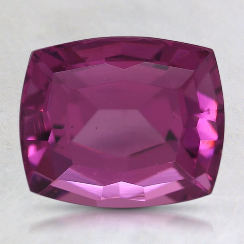 8.5x7.2mm Unheated Purple Modified Cushion Rhodolite Garnet