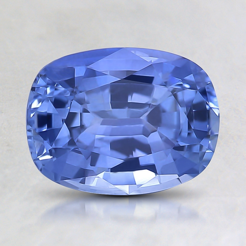 8x6.1mm Blue Cushion Sapphire