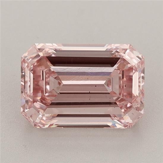1.57 Ct. Fancy Intense Pink Emerald Lab Grown Diamond