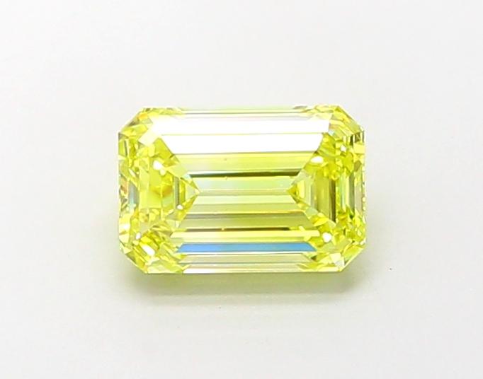1.73 Ct. Fancy Intense Yellow Emerald Lab Grown Diamond