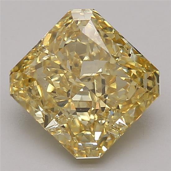 2.73 Ct. Fancy Intense Yellow Radiant Lab Grown Diamond