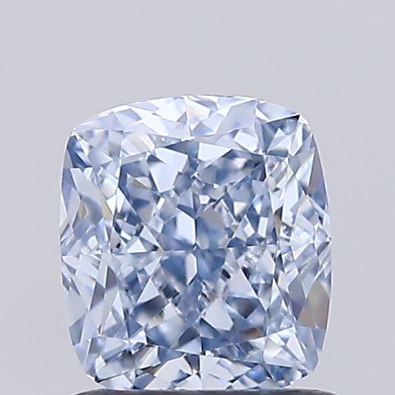 1.02 Ct. Fancy Blue Cushion Lab Grown Diamond