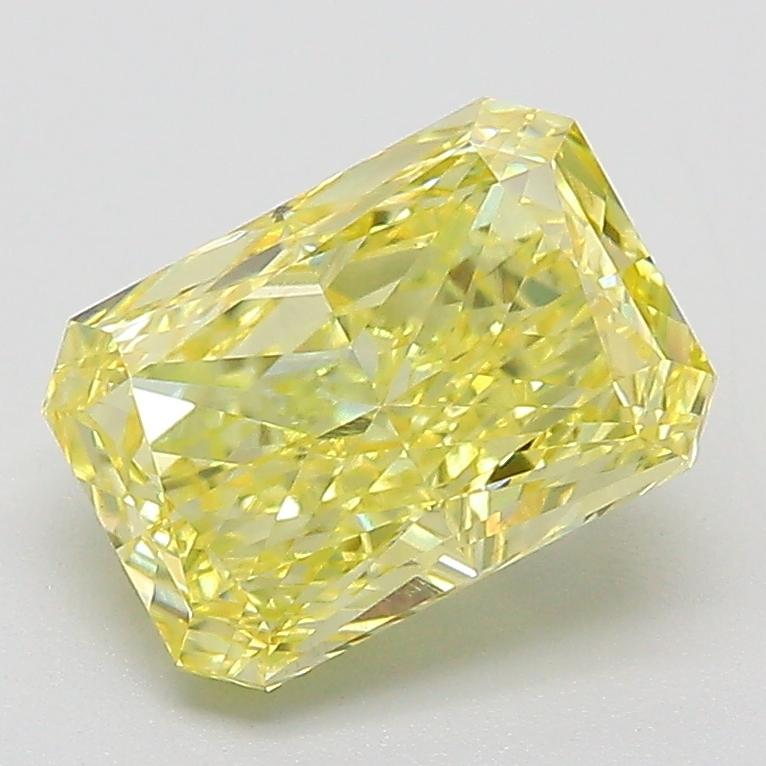 2.10 Ct. Fancy Intense  Yellow Radiant Lab Grown Diamond