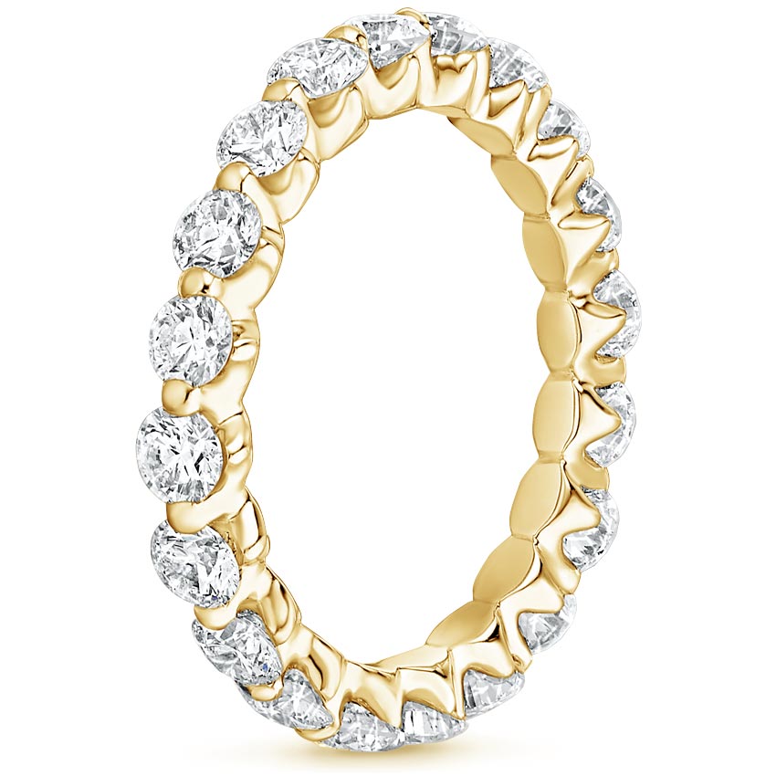 Riviera Eternity Lab Diamond Ring (2 Ct. Tw.) In 18K Yellow Gold