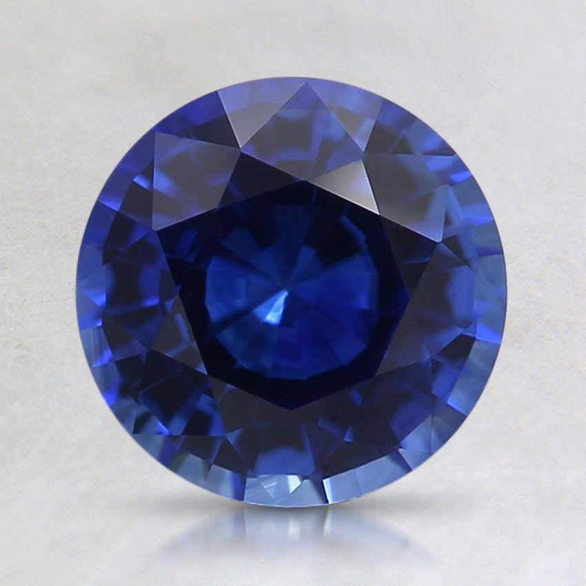 7.5mm Super Premium Blue Round Sapphire