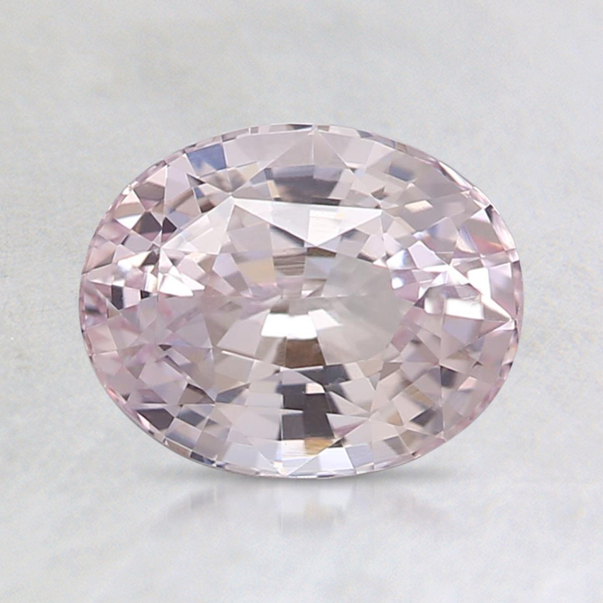 7.5x6mm Unheated Pink Oval Sapphire