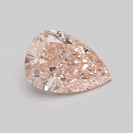 0.55 Ct. Fancy Intense Pink Pear Lab Grown Diamond