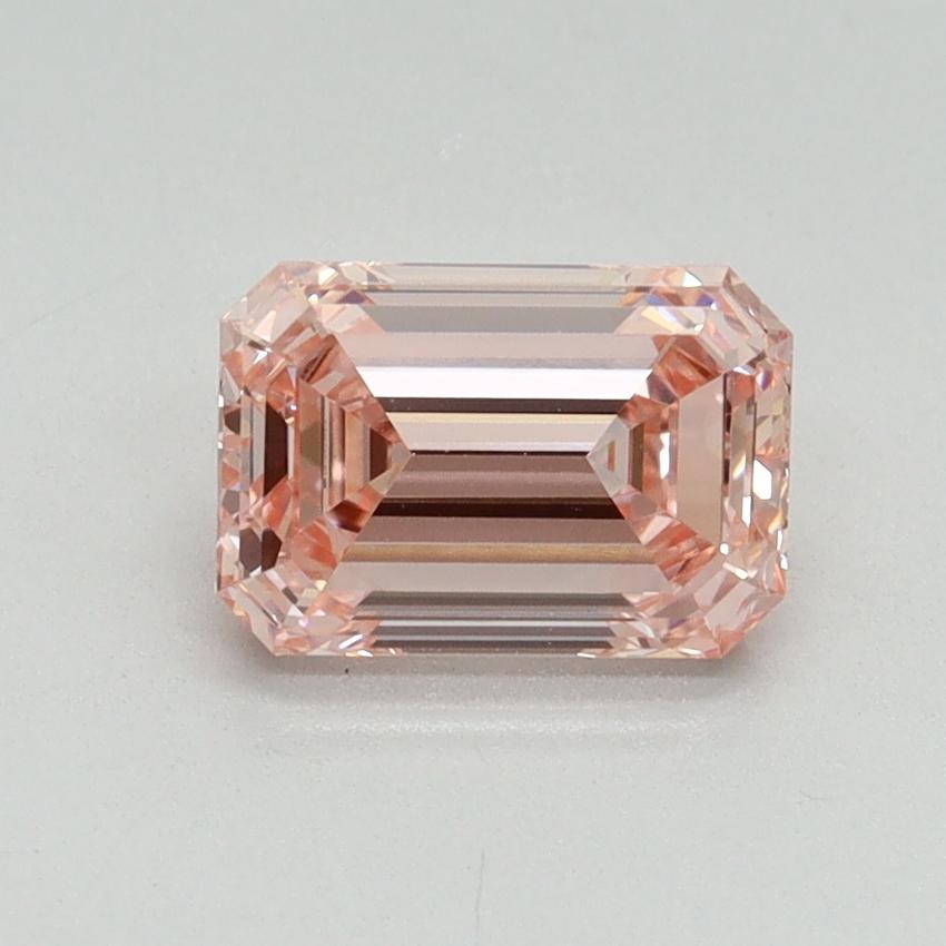 1.25 Ct. Fancy Vivid Pink Emerald Lab Grown Diamond
