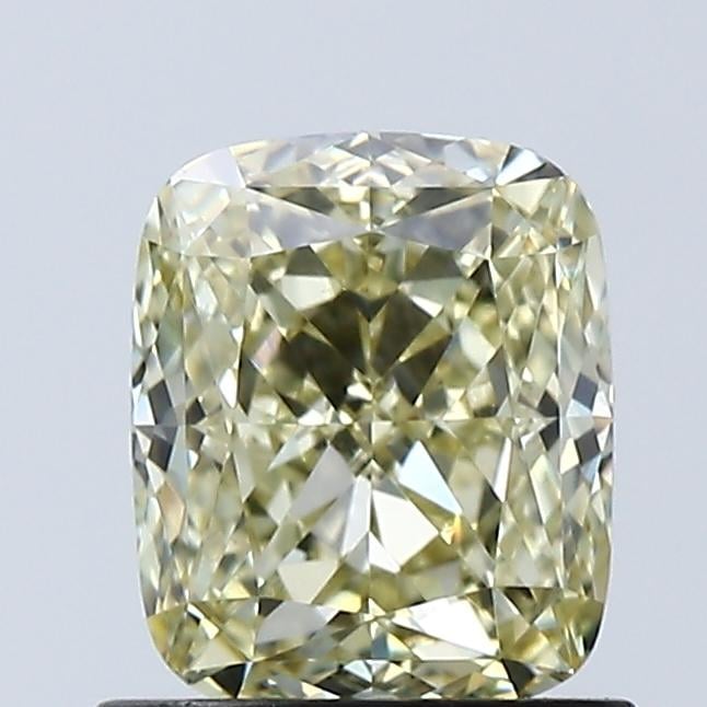 1.06 Ct. Fancy Yellow Cushion Lab Grown Diamond