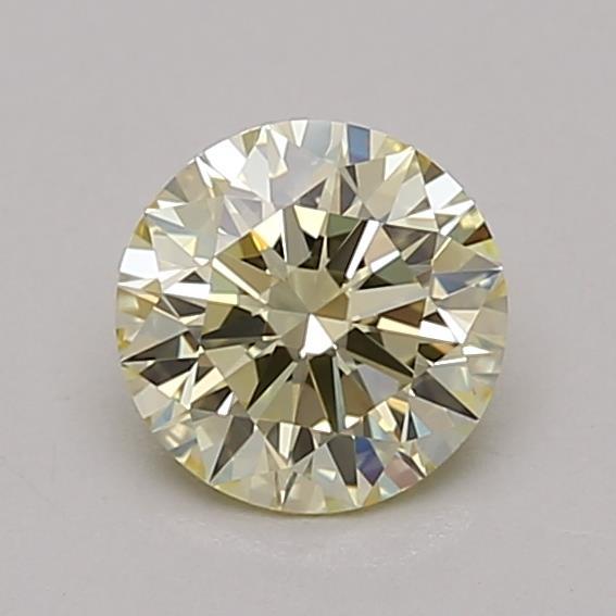 0.70 Ct. Fancy Yellow Round Lab Grown Diamond