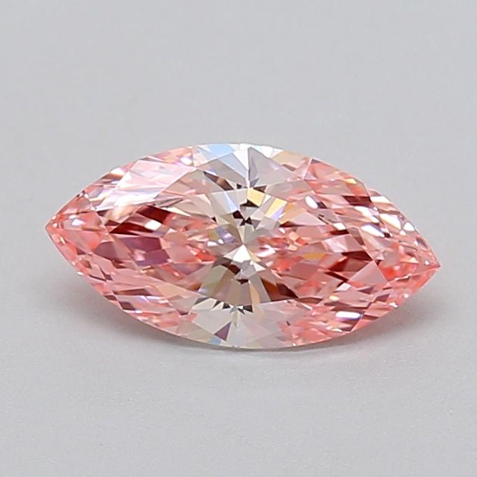 1.08 Ct. Fancy Vivid  Pink Marquise Lab Grown Diamond