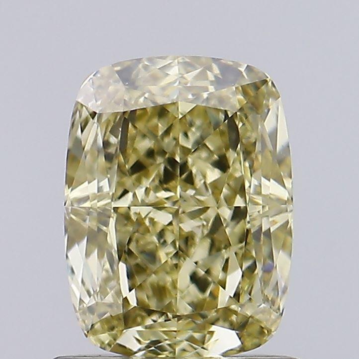 0.98 Ct. Fancy Yellow Cushion Lab Grown Diamond
