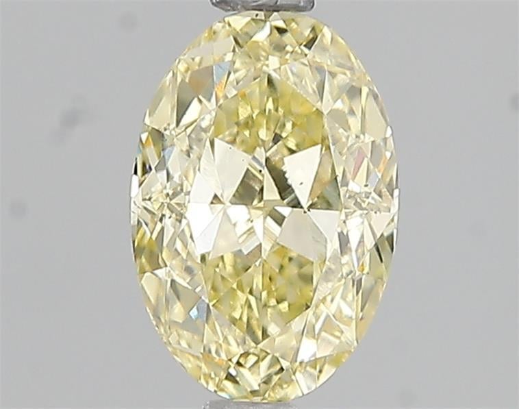 1.51 Ct. Fancy Intense Yellow Oval Lab Grown Diamond