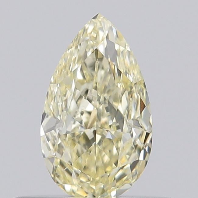 0.37 Ct. Light Yellow Pear Lab Grown Diamond