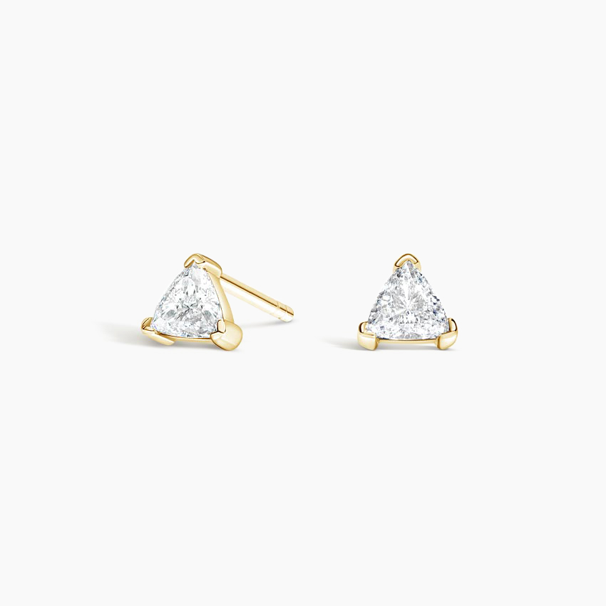 Buy Trillion Diamond Drop Earrings Online  CaratLane