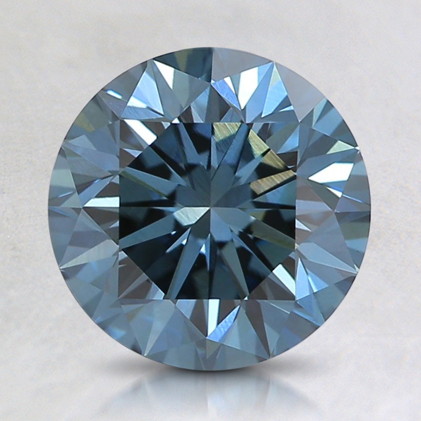2.00 Ct. Fancy Deep Blue Round Lab Grown Diamond