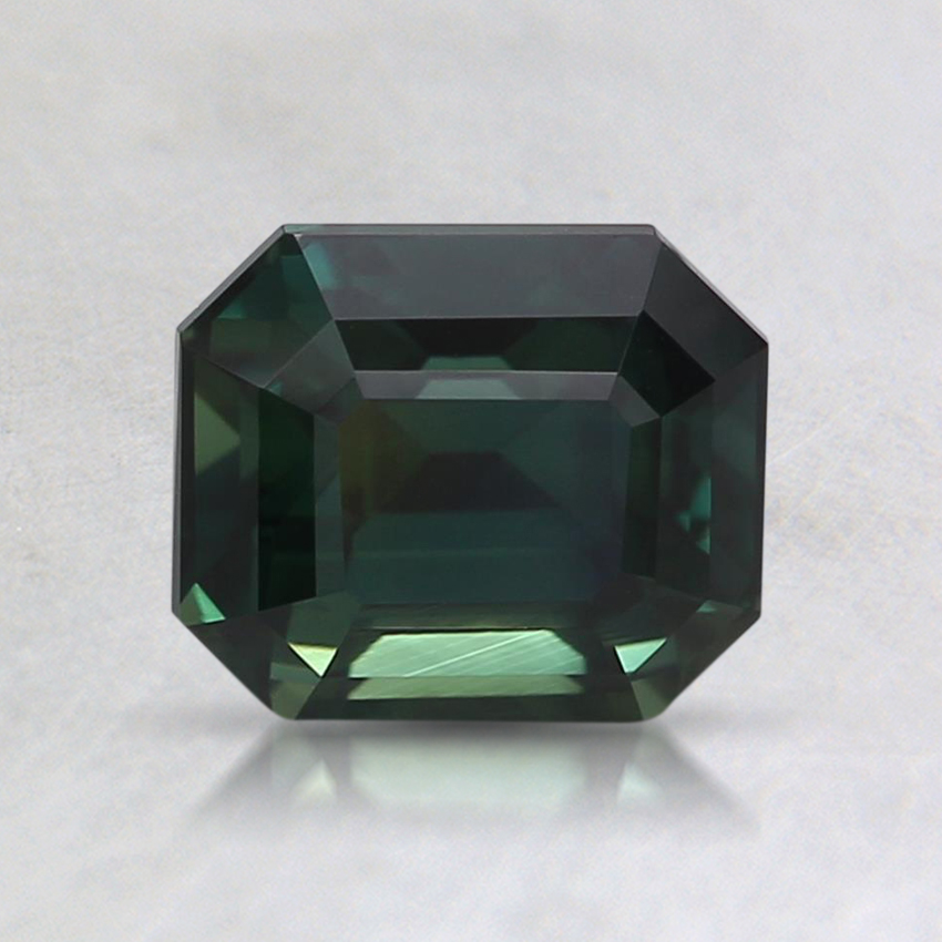 6.5x5.5mm Unheated Teal Emerald Sapphire | STSL6.5X5.5ECU_1