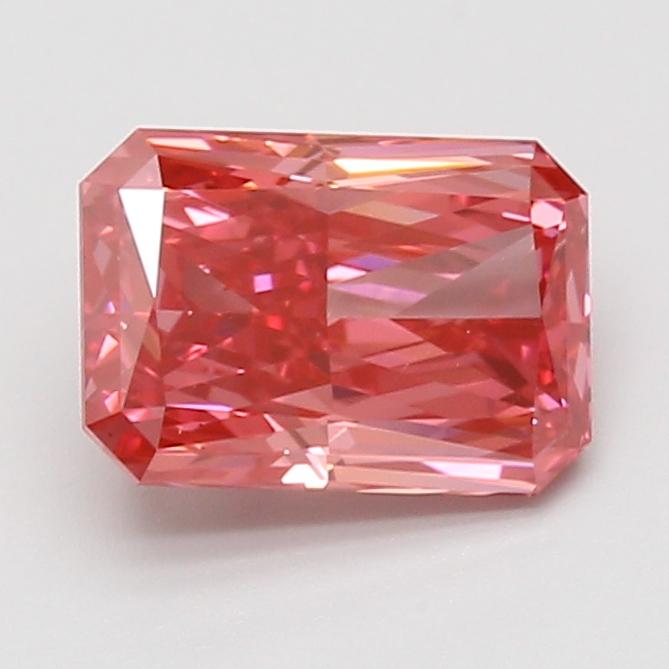 2.09 Ct. Fancy Vivid Pink Radiant Lab Grown Diamond