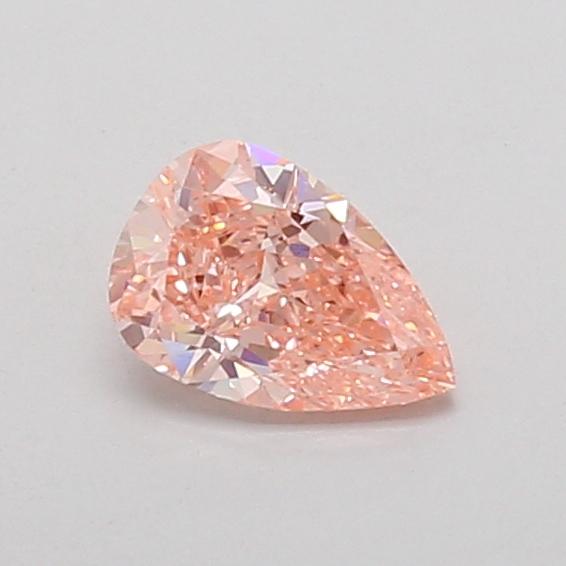 0.51 Ct. Fancy Vivid Pink Pear Lab Grown Diamond