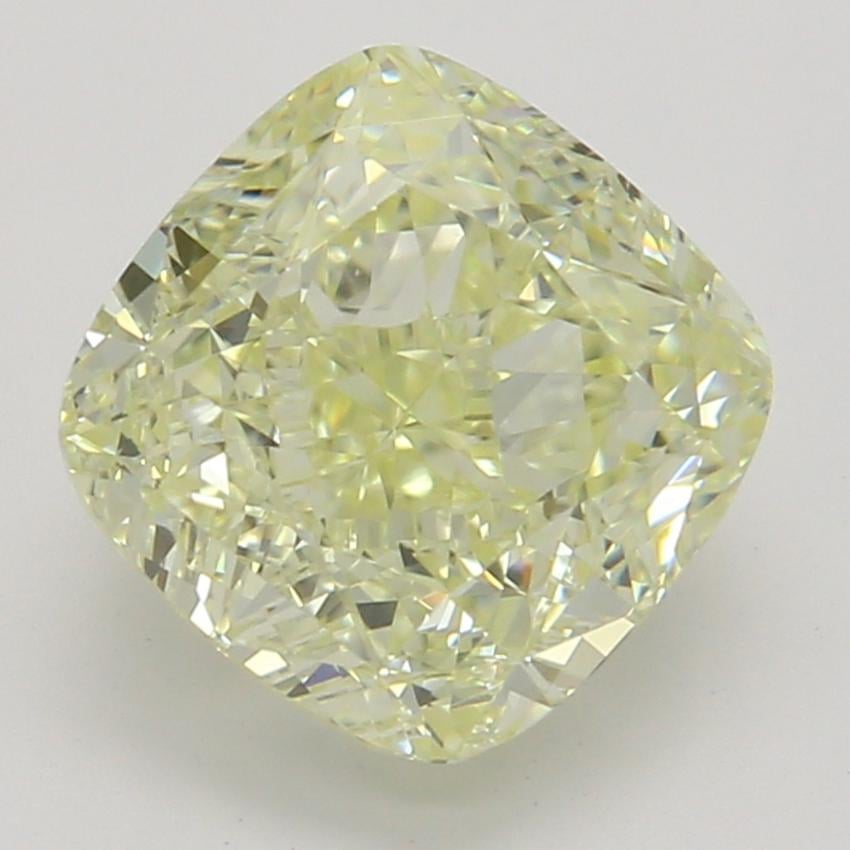 1.51 Ct. Fancy Light Yellow Cushion Diamond