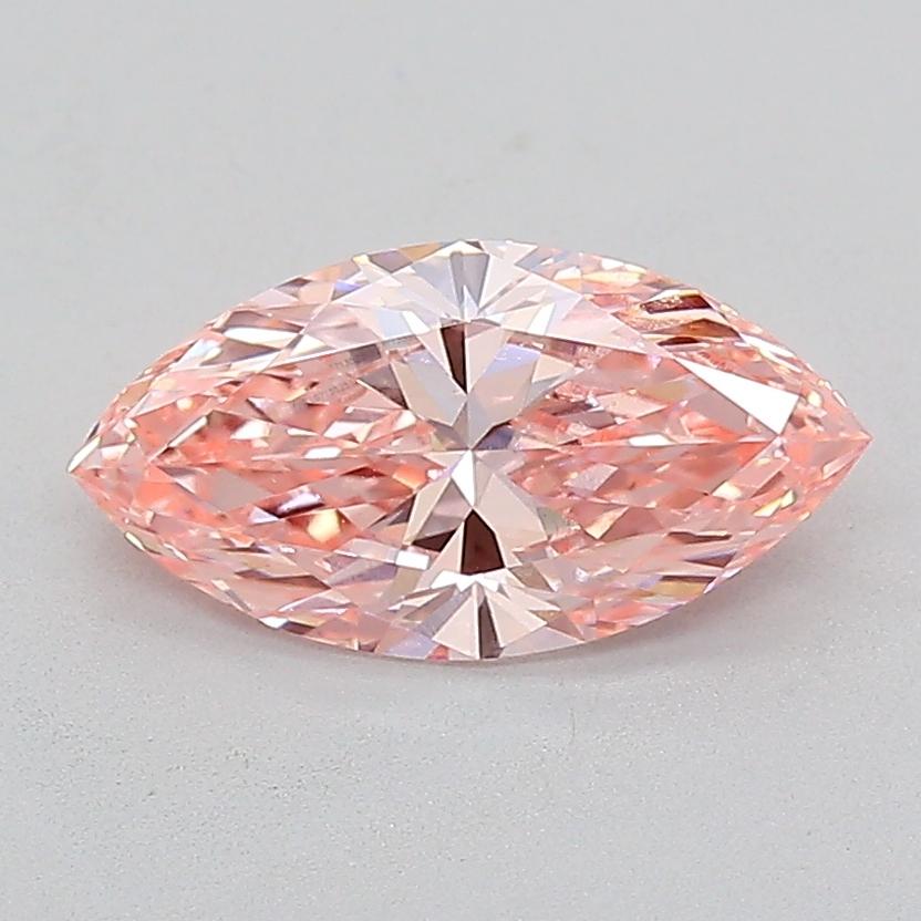 1.50 Ct. Fancy Vivid  Pink Marquise Lab Grown Diamond