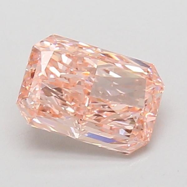 1.29 Ct. Fancy Vivid Pink Radiant Lab Grown Diamond