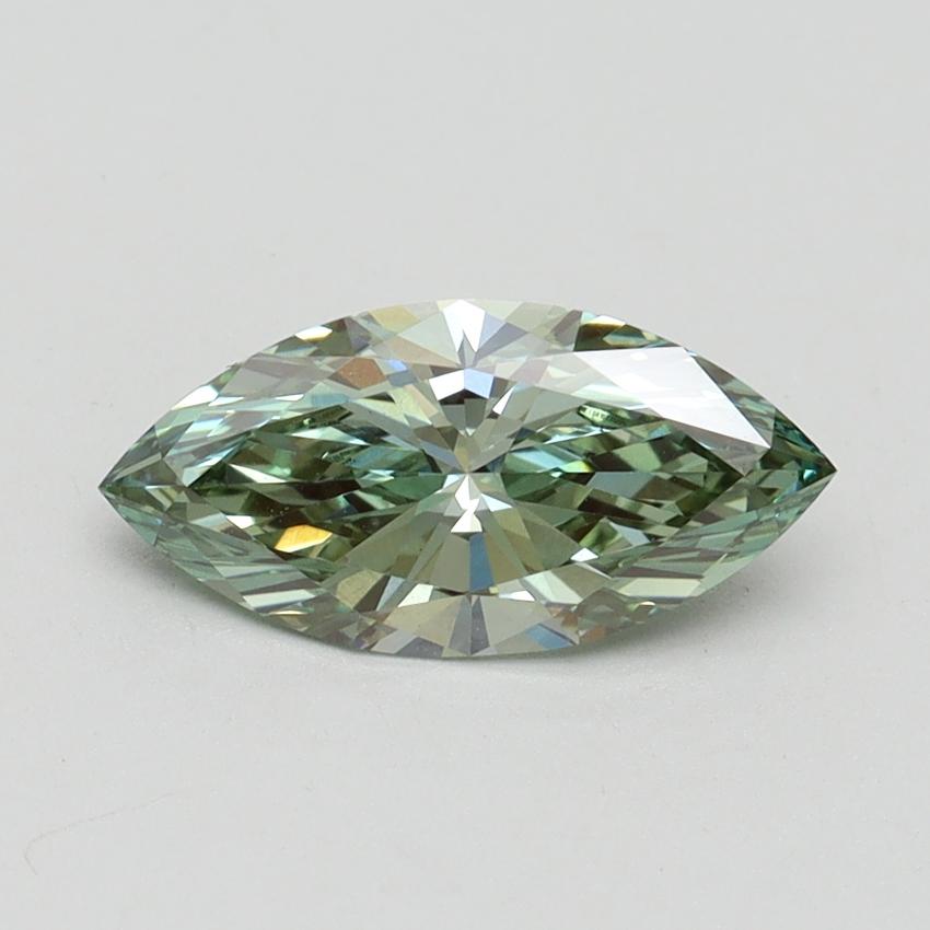 1.13 Ct. Fancy Intense Green Marquise Lab Grown Diamond