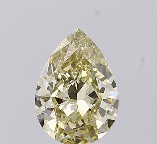 1.34 Ct. Fancy Light  Yellow Pear Lab Grown Diamond