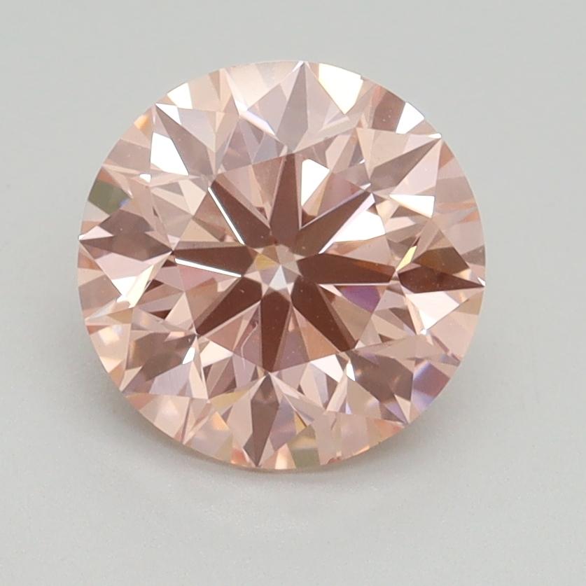 1.85 Ct. Fancy Intense Pink Round Lab Grown Diamond