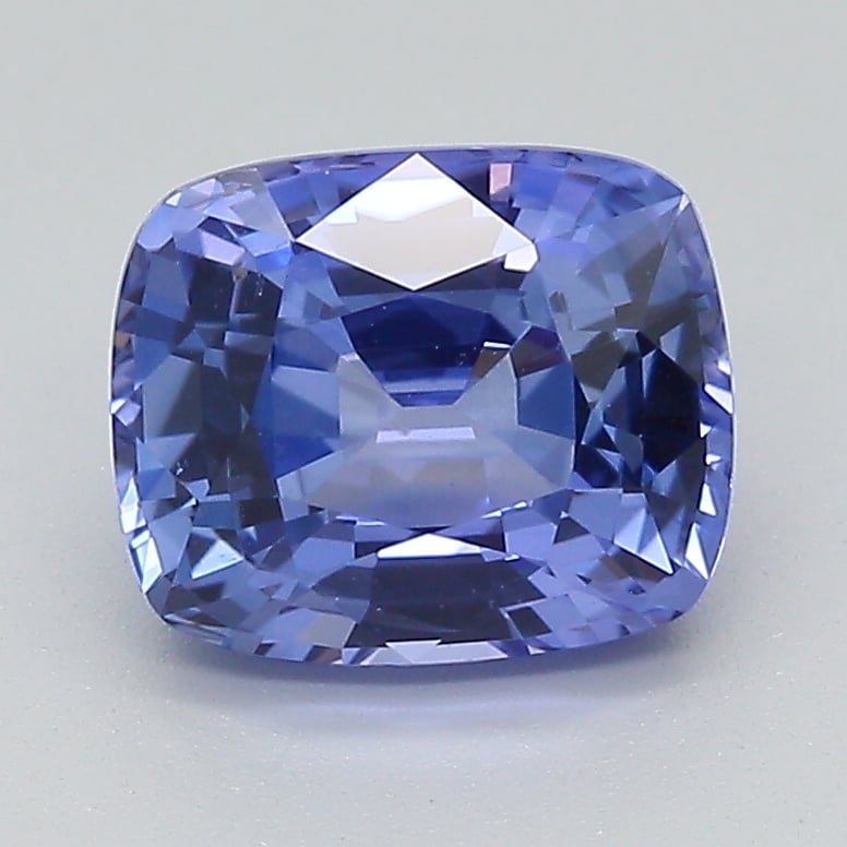 8x6.7mm Blue Cushion Sapphire