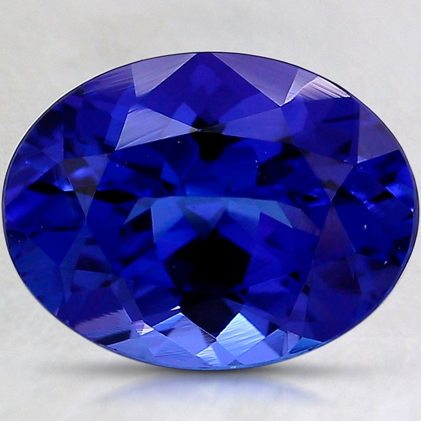 11.8x9mm Blue Oval Tanzanite
