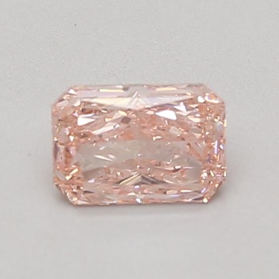 0.68 Ct. Fancy Vivid Pink Radiant Lab Grown Diamond