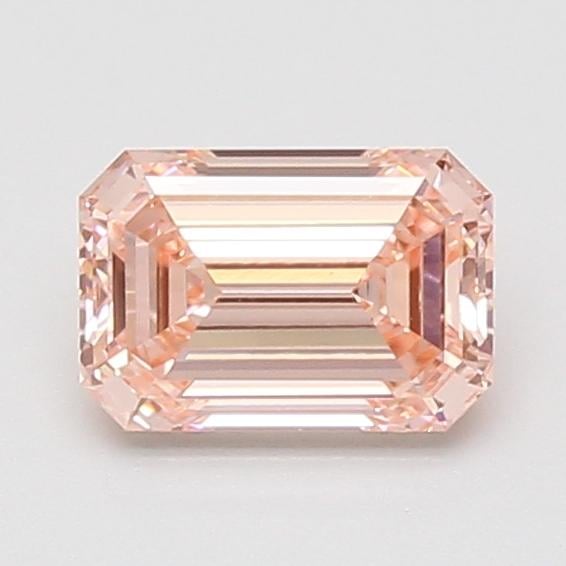 1.10 Ct. Fancy Intense Pink Emerald Lab Grown Diamond