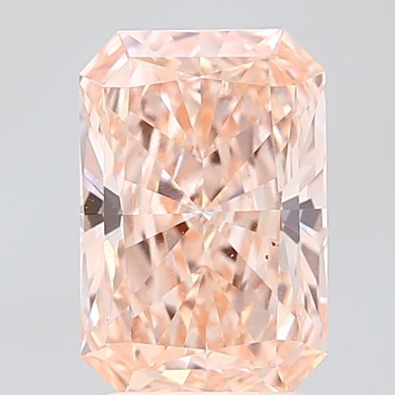 2.04 Ct. Fancy Intense Orangy Pink Radiant Lab Grown Diamond