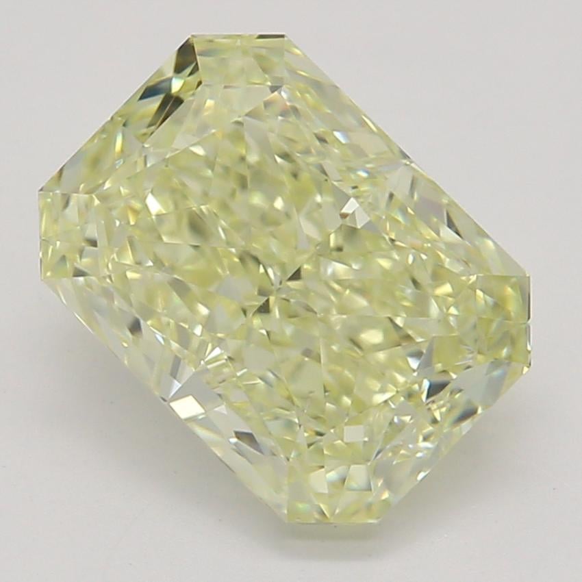 1.52 Ct. Fancy Light Yellow Radiant Diamond